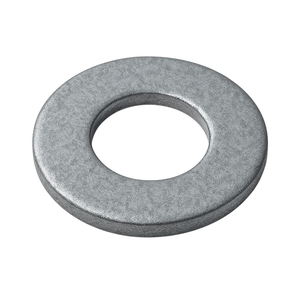 podkładki okrągłe płaskie m39 din 125 a 300hv ocynk płatkowy - 15 szt