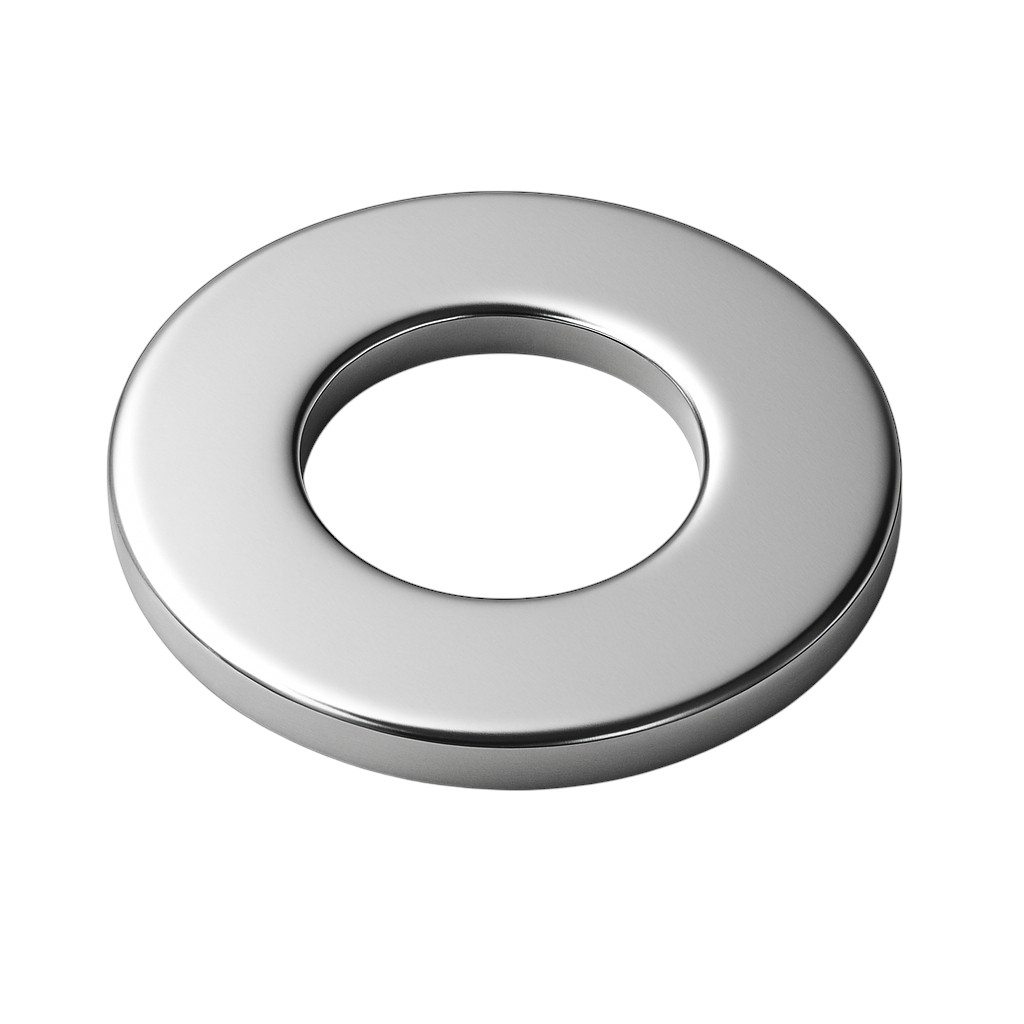 podkładki okrągłe płaskie m10 din 125 a stal nierdzewna a2 - 300 szt