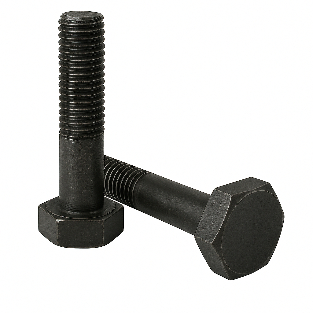 Śruby z łbem sześciokątnym m12x100 din 931 kl. 12.9 - 50 szt