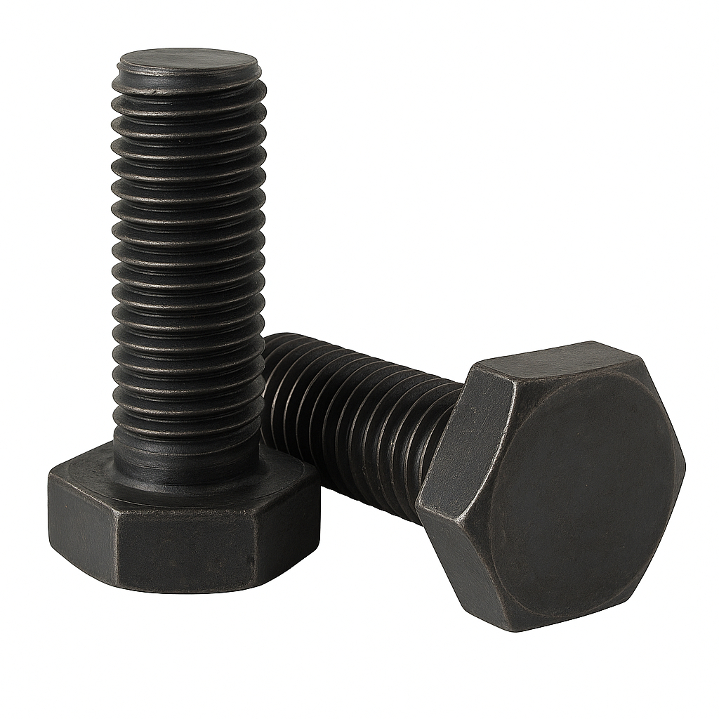 Śruby z łbem sześciokątnym m14x60 din 933 kl. 10.9 - 50 szt