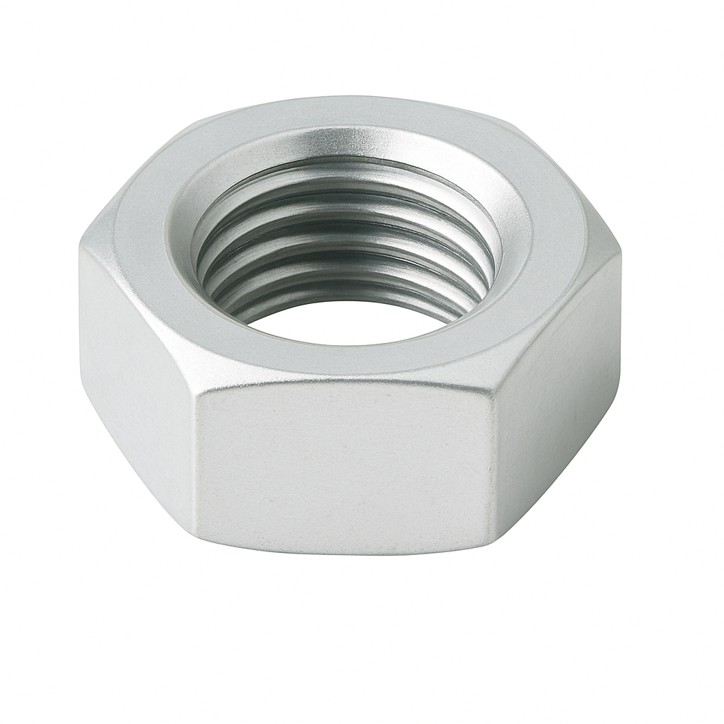 nakrętki sześciokątne m52 din 934 kl. 8 ocynk galwaniczny - 5 szt